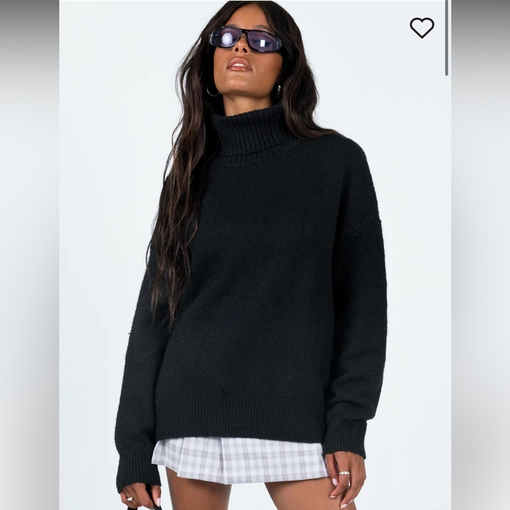 Princess Polly Oswin Turtleneck Sweater